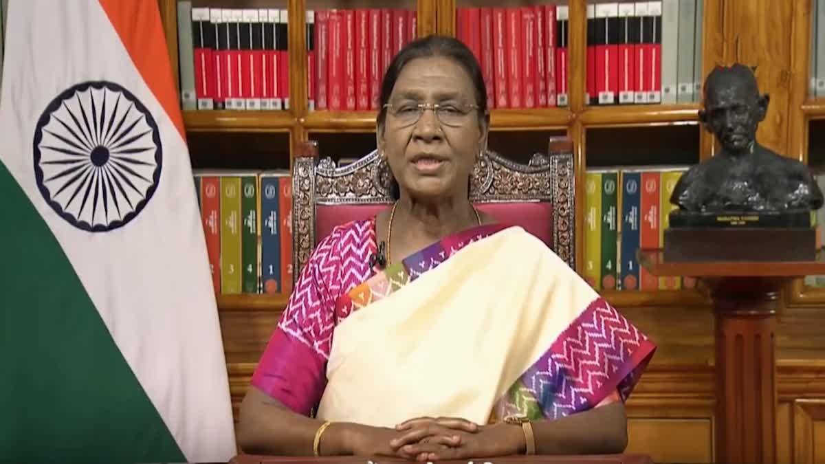 80వ స్వాతంత్య్ర దినోత్సవ పూర్వ సంధ్యా సందేశం: జాతిని ఉద్దేశించి రాష్ట్రపతి ద్రౌపదీ ముర్ము ప్రసంగం